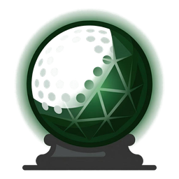 Golf Showets Krystalkugle